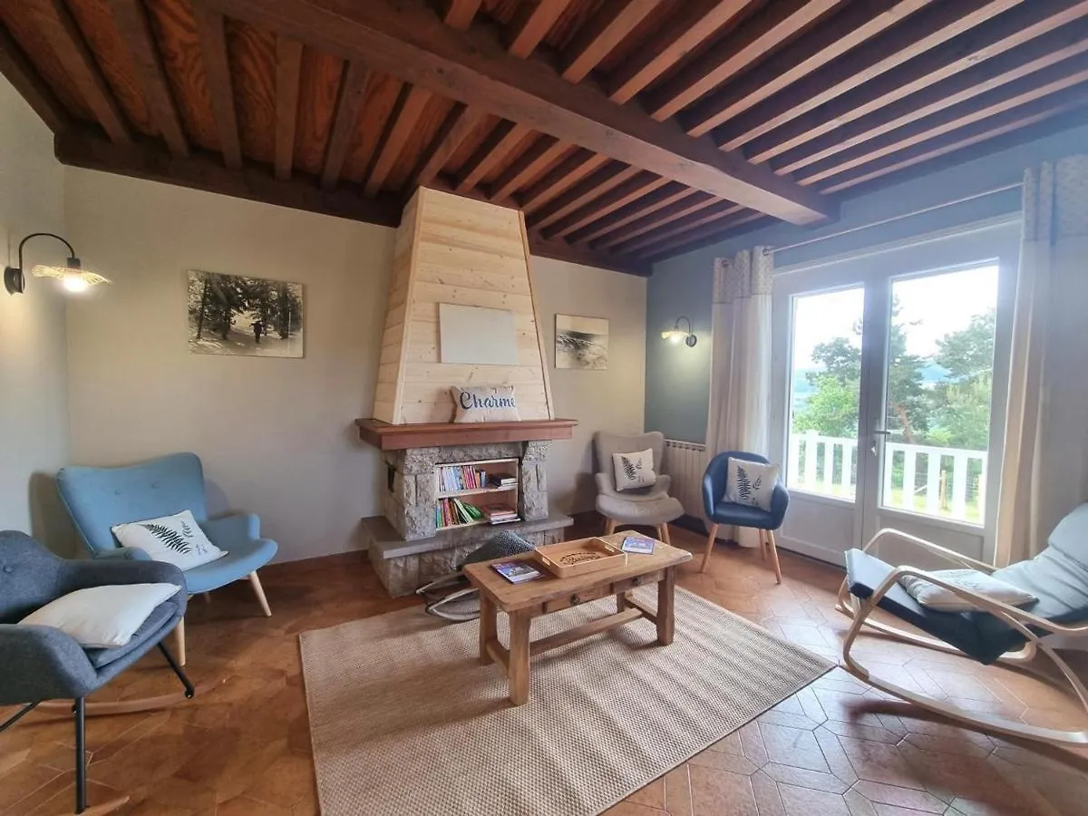 Maison Lumineuse Avec Jardin, Garage, Jeux Exterieurs, Animaux Acceptes - Fr-1-496-291 Saint-Georges-en-Couzan